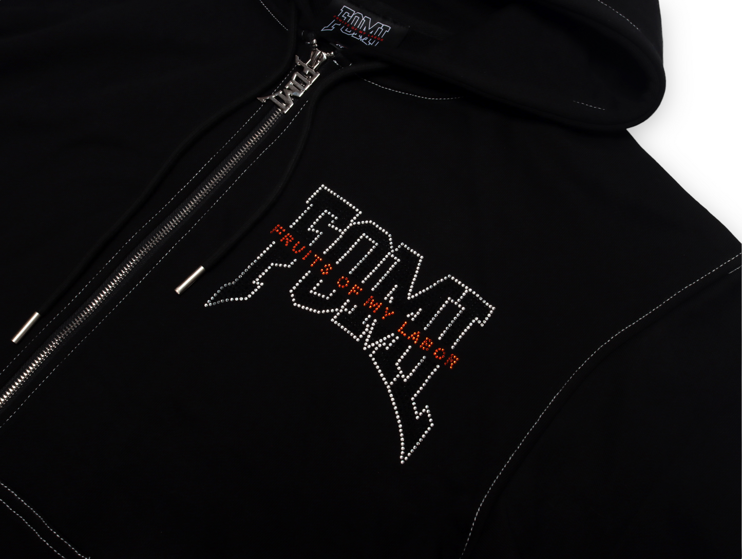 Rhinestone Hoodie