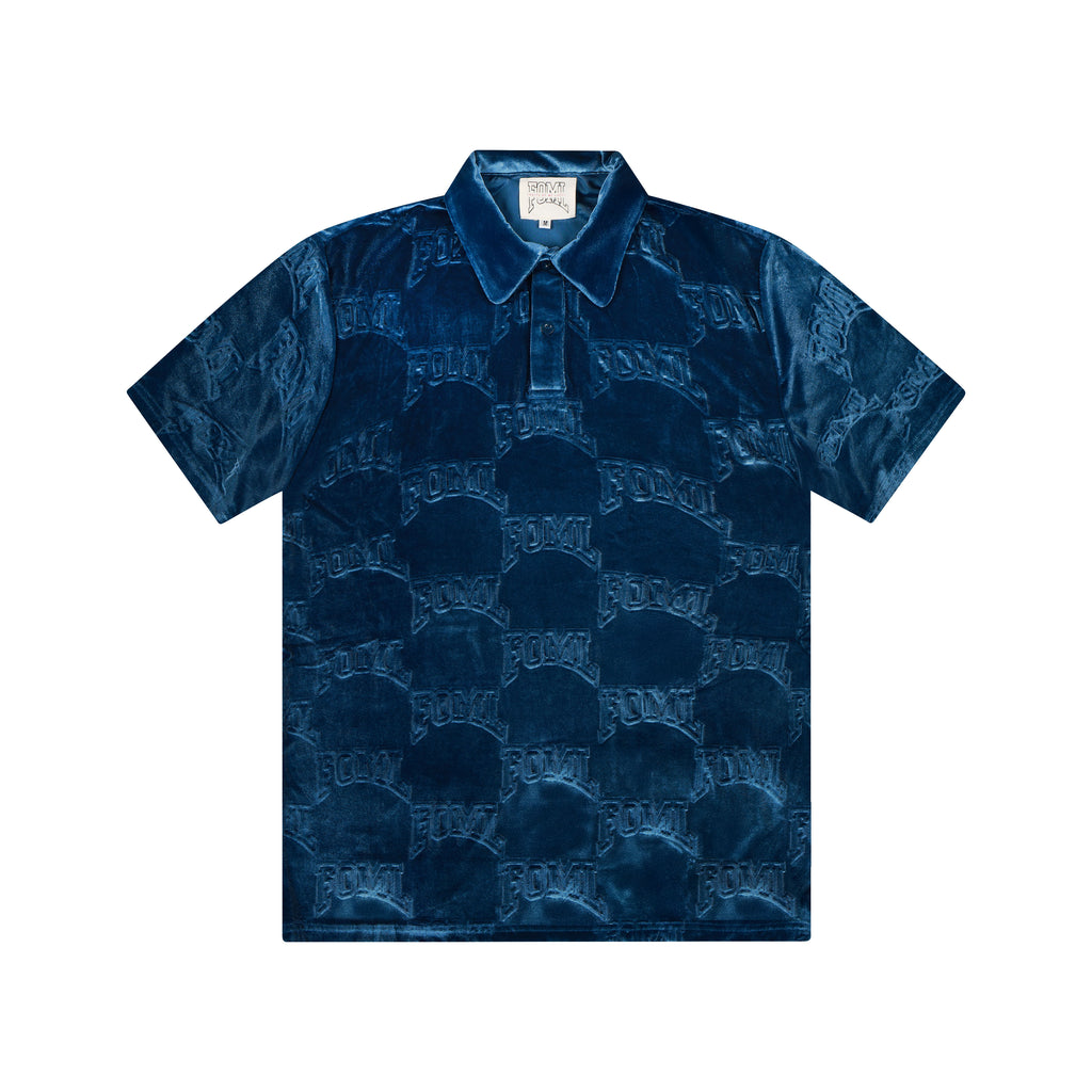 FOML Monogram Velour Polo