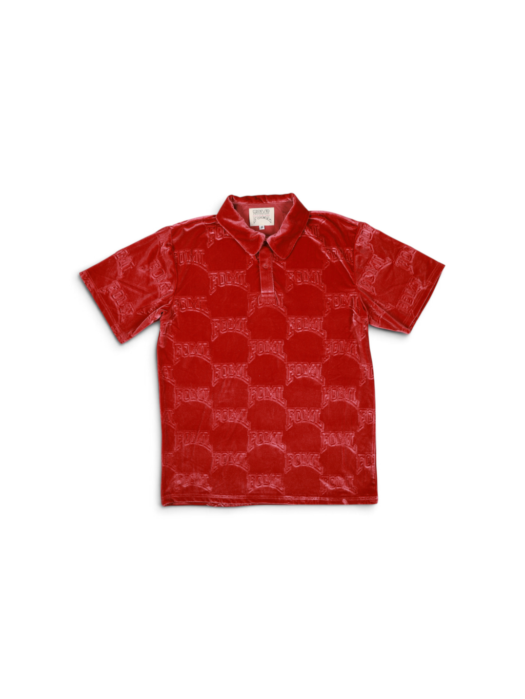 FOML Monogram Velour Polo