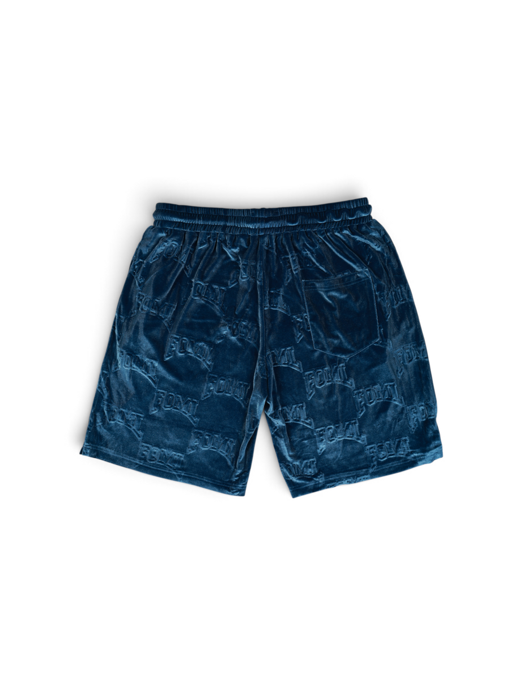 FOML Monogram Velour Shorts