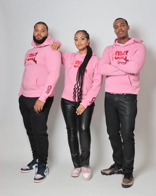 Shades Of Pink Breast Cancer Hoodie